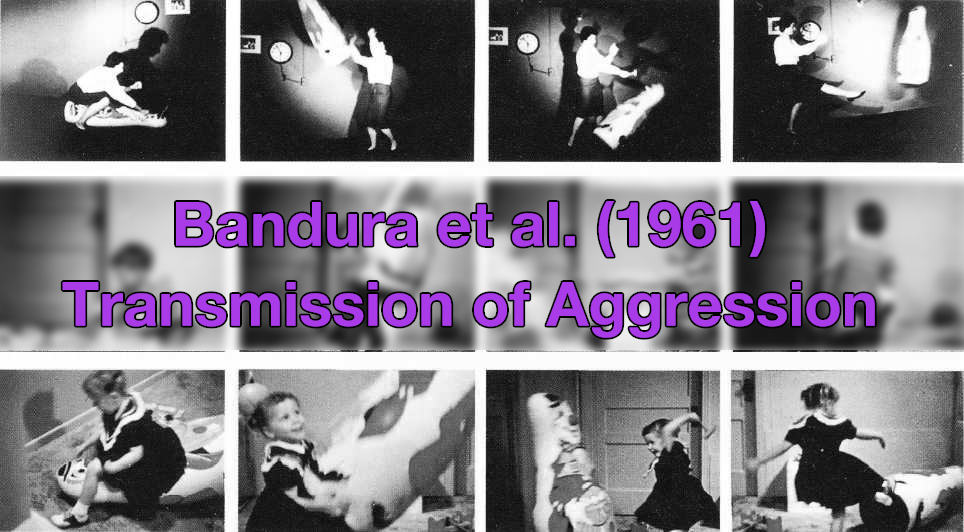 Bandura et al (1961) Transmission of Aggression